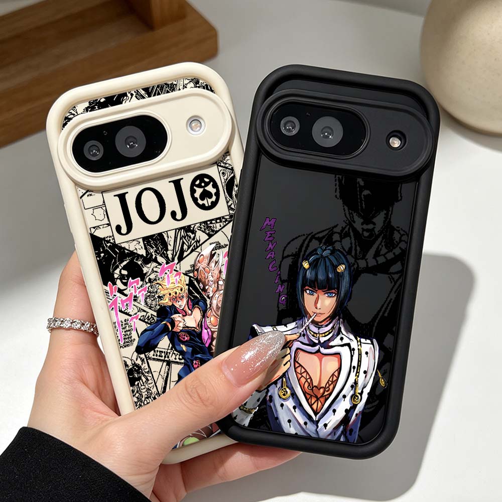 Google Pixel 8A - Capa de Silicone JOJO Handsome para