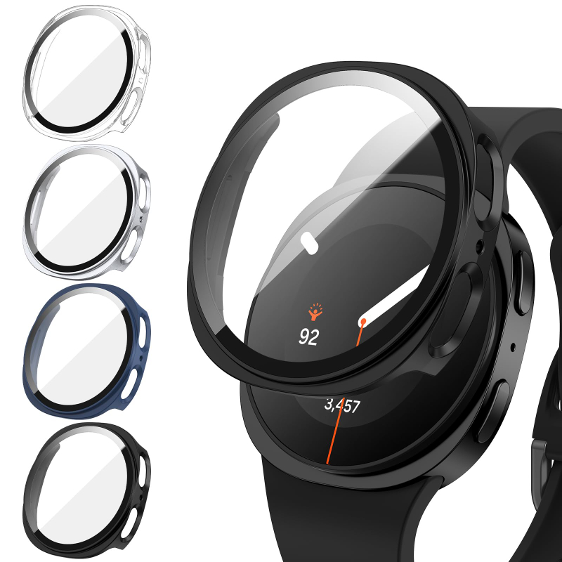 Samsung Smartwatch Accessories - Capa de vidro temperado + pc