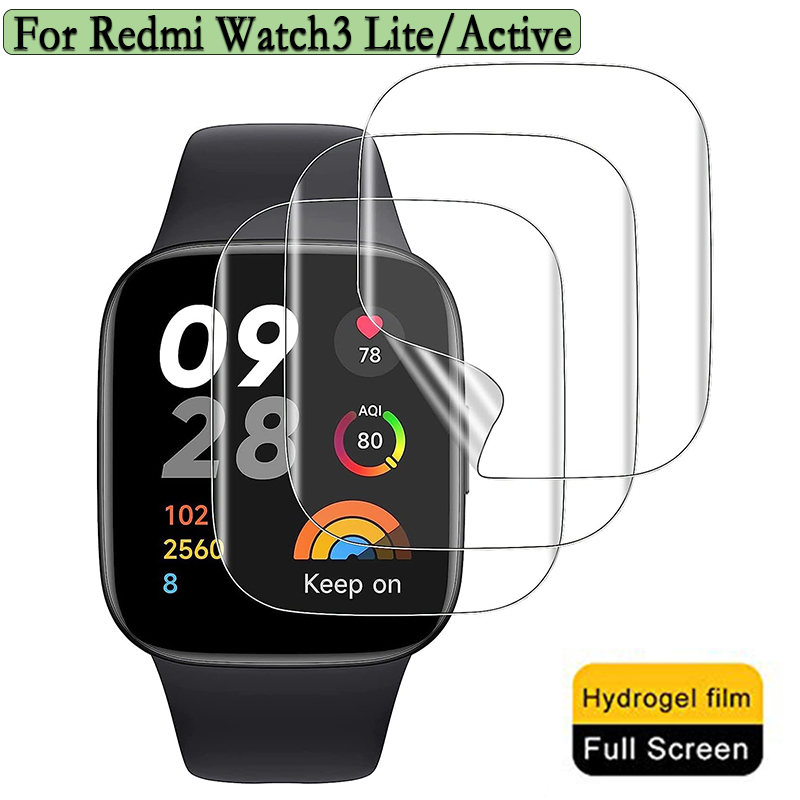 Watch Face Protector - 3/6 pçs película protetora de hidrogel