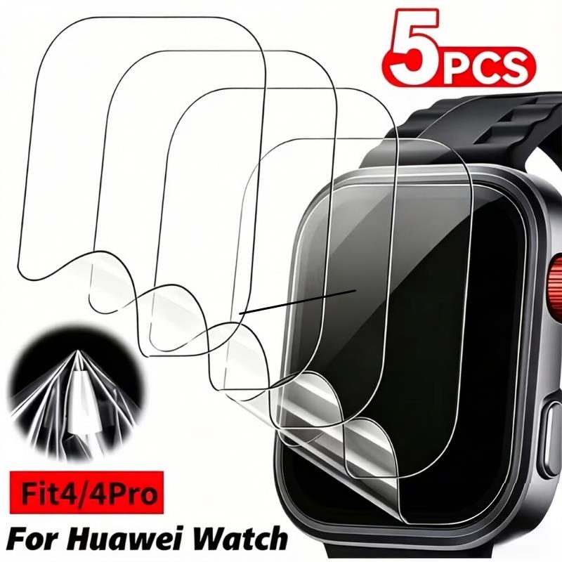 Watch Face Protector - 1-5 Peças de Película Hidrogel para