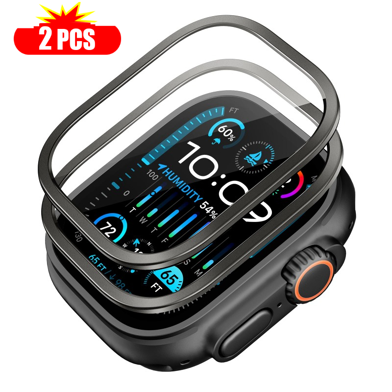 Smart Watch Accessories - 2 pçs vidro temperado para apple
