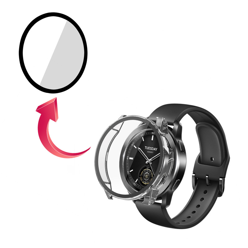 Película protetora de tela de  - Xiaomi Smartwatch S3 Accessories avaliação e preço