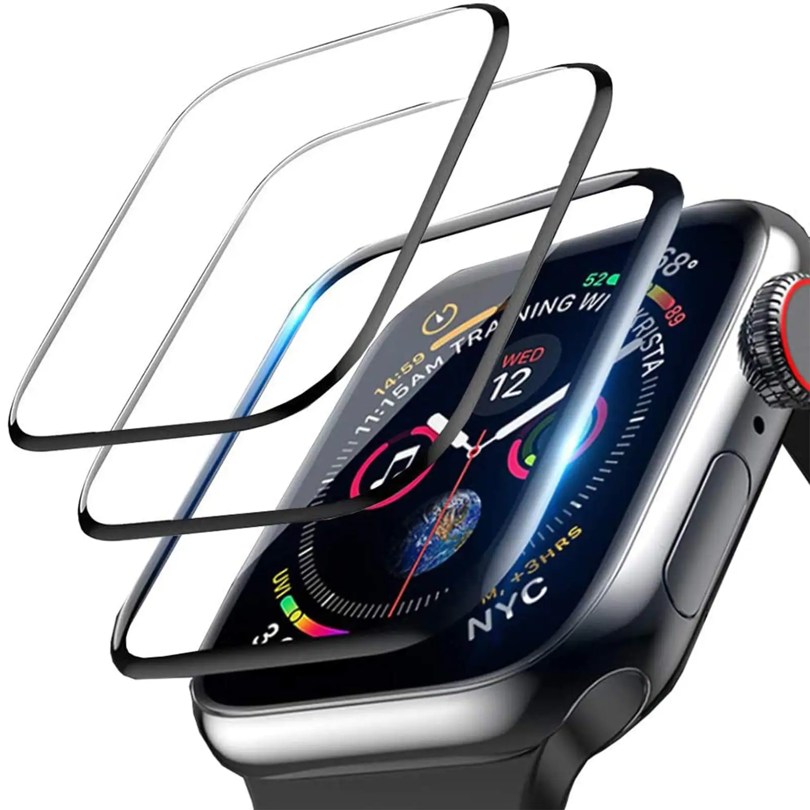 Vidro temperado 3d para apple  - Smart Watch Accessories avaliação e preço