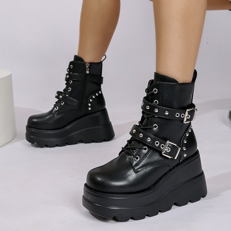 Botas Femininas de Couro Cano  - Leather Classic Strap avaliação e preço