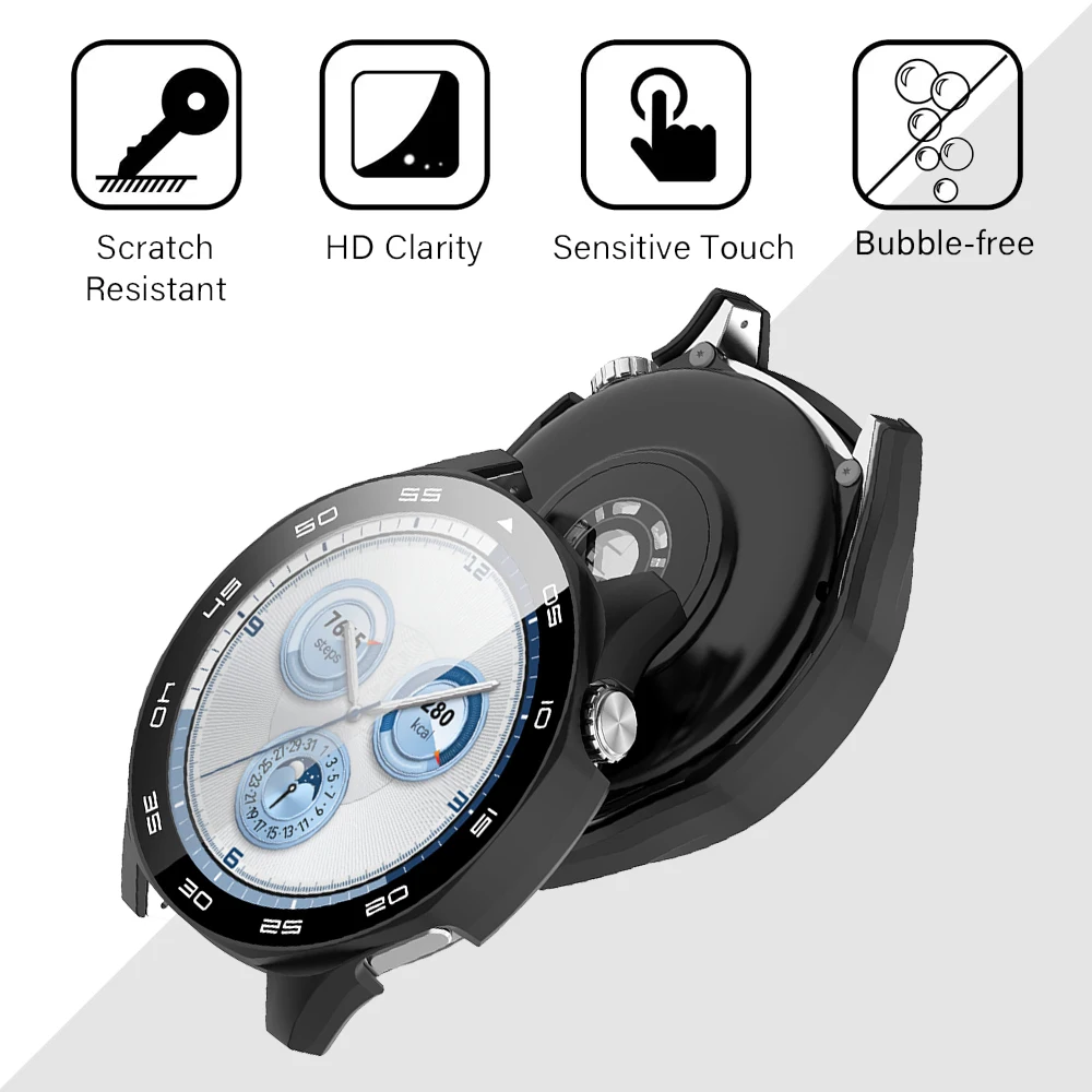 Capa para huawei watch gt 5/gt - Watch Face Protector avaliação e preço