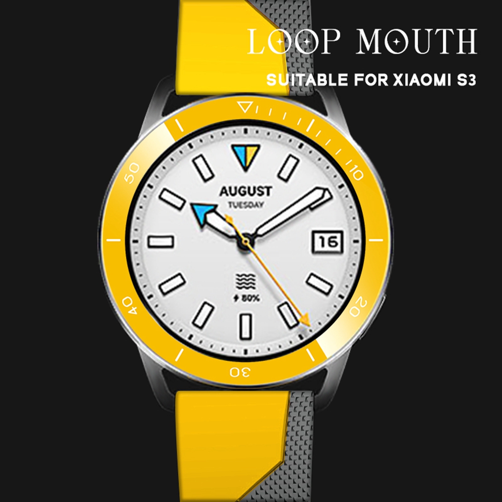 Para Xiaomi Watch S4 / S3: Aro - Xiaomi Smartwatch S3 Accessories avaliação e preço
