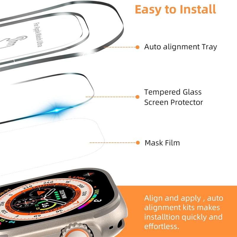 Protetor de Tela Anti-Scratch  - Watch Face Protector avaliação e preço