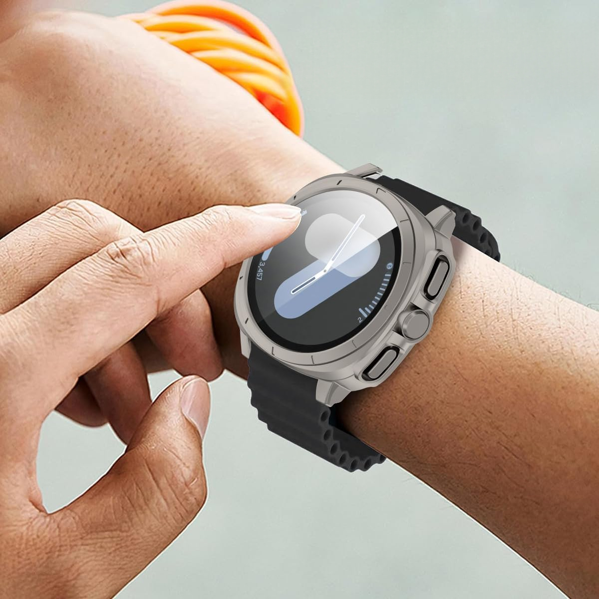 Capa de vidro para samsung gal - Samsung Smartwatch Accessories avaliação e preço