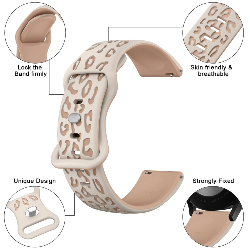 Pulseira de leopardo de silico - Xiaomi Smartwatch S3 Accessories avaliação e preço