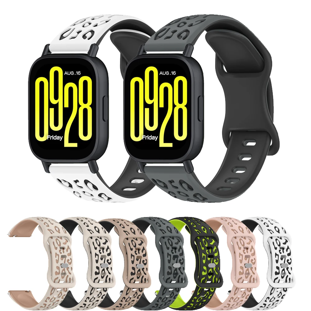 Pulseira de leopardo de silico - Xiaomi Smartwatch S3 Accessories avaliação e preço