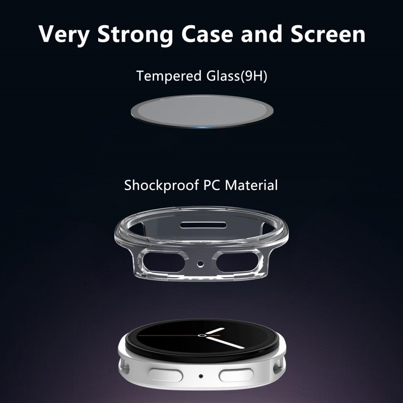 Vidro Temperado + Capa para Sa - Samsung Smartwatch Accessories avaliação e preço